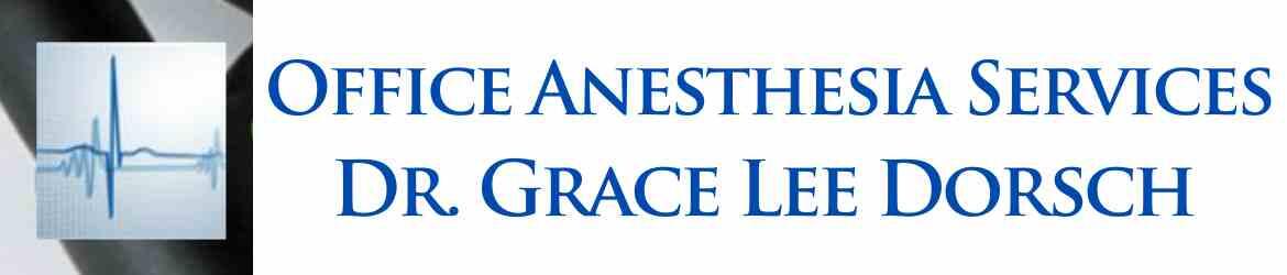 Logo for Office Anesthesia - Gracie Dorsch